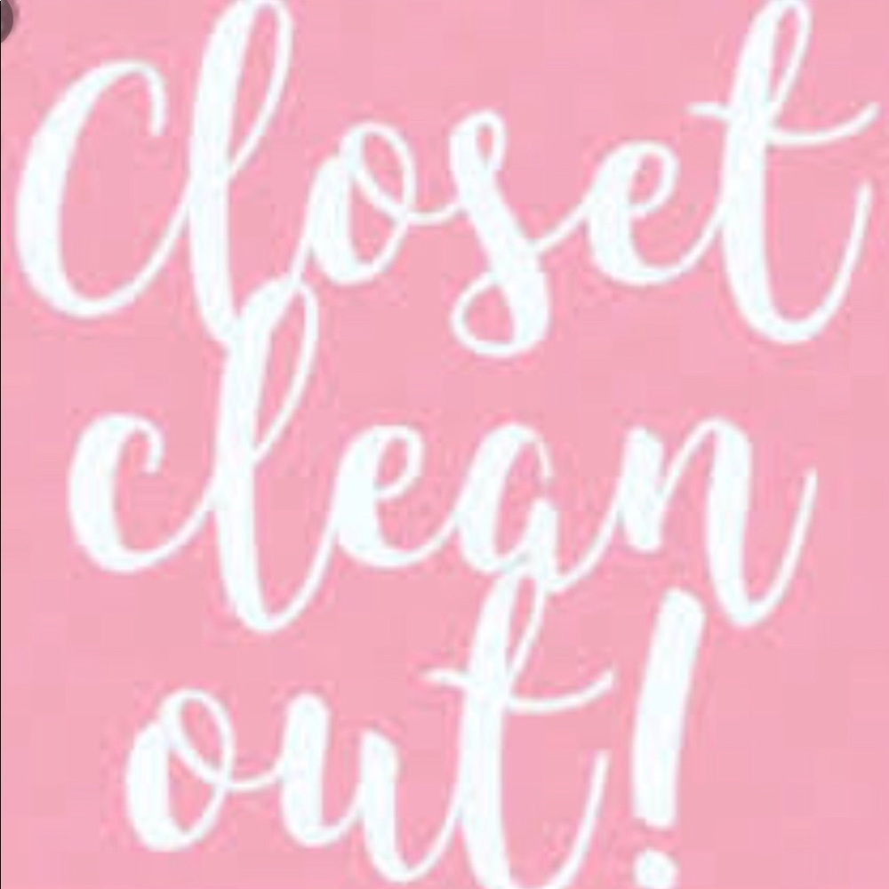 Closet clean out!!!